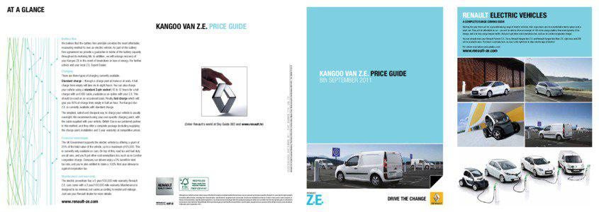 Battery electric vehicles / Renault Kangoo / Renault Z.E. / Renault Fluence Z.E. / Renault / Better Place / Charging station / Renault Twizy Z.E. / Transport / Private transport / Electric cars