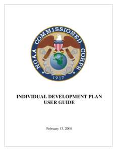 NOAA Corps IDP User Guide