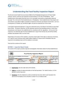 Microsoft Word - Understanding the Food Facility Inspection Report_12-1-14 final