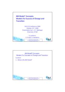 EIS - 8M Model For Successful Change V1.4 NAF Version