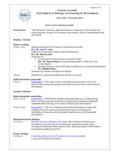 Microsoft Word[removed]HLD on FfD_Tentative Programme_07[removed]doc