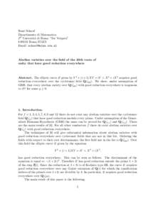 Algebra / Abstract algebra / Mathematics / Algebraic number theory / Niels Henrik Abel / Group theory / Algebraic structures / Field theory / Abelian variety / Group scheme / Abelian group / Divisible group