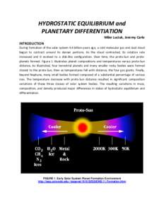 Microsoft Word - tut38 Hydrostatic Equilibrium And Planetary Differentiation.doc
