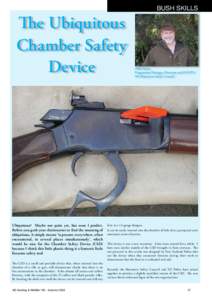 BUSH SKILLS  The Ubiquitous Chamber Safety Device