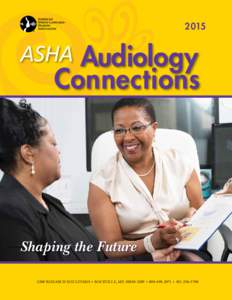 2015  ASHA Audiology Connections