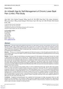 JMIR MHEALTH AND UHEALTH  Selter et al Original Paper