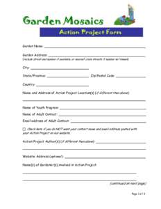 Microsoft Word - Action Project Form