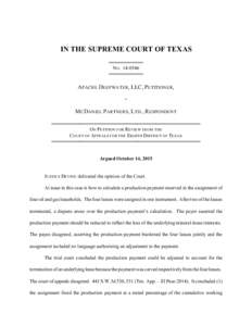 IN THE SUPREME COURT OF TEXASNO