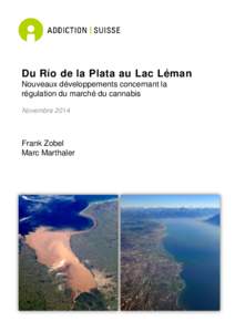 Du Río de la Plata au Lac Léman Nouveaux développements concernant la régulation du marché du cannabis NovembreFrank Zobel
