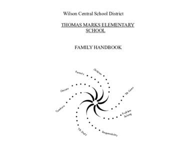 Wilson Central School District THOMAS MARKS ELEMENTARY SCHOOL FAMILY HANDBOOK