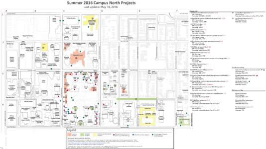 Summer 2016 campus North Projects_05182016
