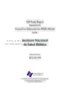 Self-Study Report Prepared for the Council on Education for Public Health by the