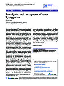 Yorifuji International Journal of Pediatric Endocrinology 2013, 2013(Suppl 1):O17 http://www.ijpeonline.com/content/2013/S1/O17 ORAL PRESENTATION  Open Access