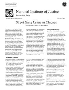 U.S. Department of Justice Office of Justice Programs National Institute of Justice National Institute of Justice Research in Brief