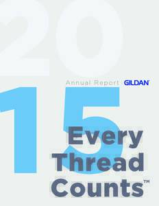 Annual Report  Every Thread Counts