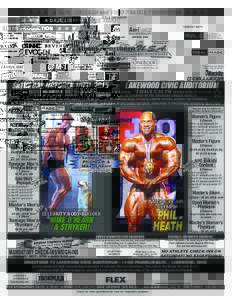 National Physique Committee / Sports / Fitness and figure competition / Bodybuilding / Human body / Physical exercise