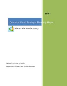 Common Fund Strategic Planning Report