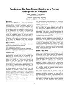 Communities / Wikipedia community / English Wikipedia / Community of practice / Wiki / Structure / Collaboration / Criticism of Wikipedia / Gender bias on Wikipedia