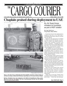123rd Airlift Wing, Kentucky Air National Guard, Louisville, Ky.  Online Edition • Feb. 25, 2006 Chaplain praised during deployment to UAE Ky. Air Guard troop