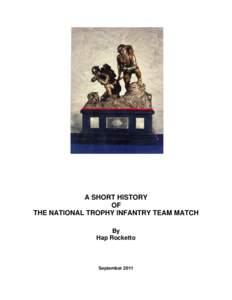 Microsoft Word - A Short History of the Infantry Trophy Match
