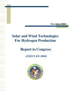 Final Solar and Wind H2 Report EPAct 812.doc