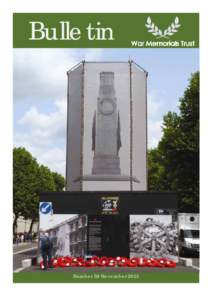 Bulletin  Number 59 November 2013 War Memorials Trust works to protect and conserve all war memorials within the UK