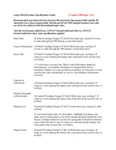 Microsoft Word - Large Print Specifications Aug27 2009.doc