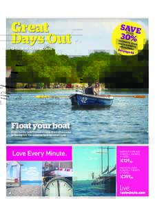 Great Days Out 11-page special section  SAVE