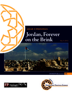 arab uprisings  Jordan, Forever on the Brink  May 9, 2012