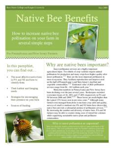 Pollinators / Bees / Symbiosis / Bee / Pollinator / Bumble bee / Eastern carpenter bee / Western honey bee / Habropoda laboriosa / Plant reproduction / Pollination / Beekeeping