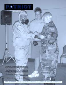 439th Airlift Wing - Westover Air Reserve Base August[removed]Vol. 32, No. 8 SUITING UP – Andrew Gordon gets dressed in a JSLIST chemical warfare defense ensemble with the help of fellow employer Tim Day and Tech.