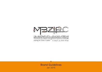 Brand Guidelines Jan 2016 Table of  Contents