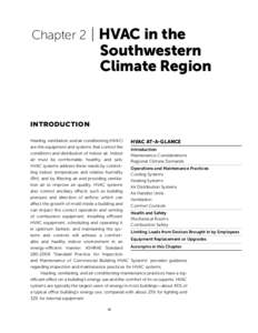 Chapter 2  | HVAC in the Southwestern Climate Region