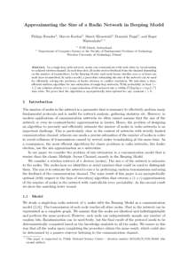 Computational complexity theory / Analysis of algorithms / Theory of computation / Mathematics / Probability theory / Mathematical notation / Leader election / Randomized algorithm / Big O in probability notation / Time complexity / -net