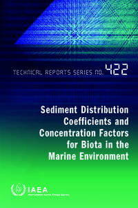 Technical Reports SeriEs NoSediment Distribution Coefficients and