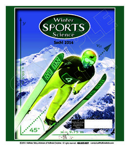 Winter  SPORTS Science Sochi 2014