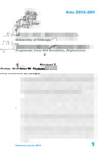 Achaemenid Elamite Administrative Tablets, 3: Fragments from Old Kandahar, Afghanistan