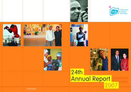 24th  Annual Report ice.org.au  January to