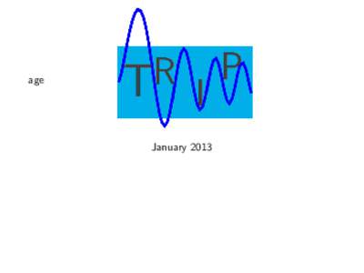 age  January 2013 Standard directory organization