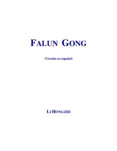 FALUN GONG (Versión en español) LI HONGZHI  LUNYU