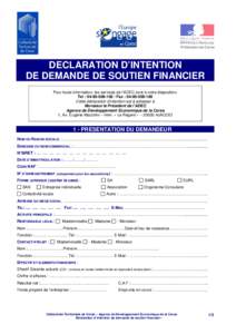 Microsoft Word - DECLARATION D'INTENTION.doc