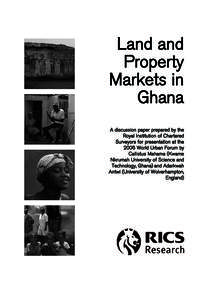 Microsoft Word - Land and Property markets in Ghana.doc