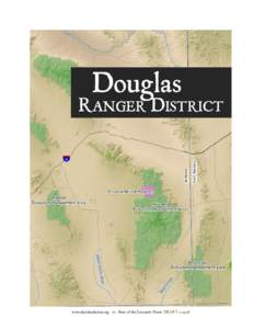 Douglas  RANGER DISTRICT www.skyislandaction.org 2-1 State of the Coronado Forest DRAFT[removed]