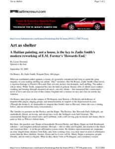 Art as shelter  Page 1 of 2 http://www.baltimoresun.com/features/booksmags/bal-bk.beauty0918,1,[removed]story