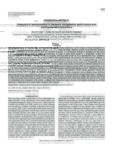 3693 The Journal of Experimental Biology 215,  © 2012. Published by The Company of Biologists Ltd doi:jebRESEARCH ARTICLE