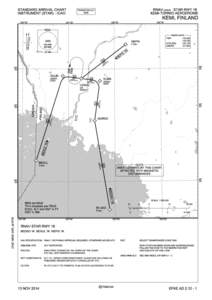 STANDARD ARRIVAL CHART INSTRUMENT (STAR) - ICAO RNAV (GNSS) STAR RWY 18 KEMI-TORNIO AERODROME