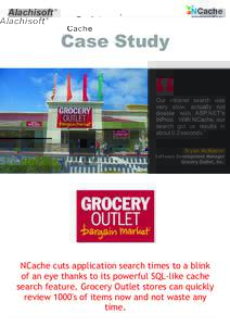 NCache Case Study - Grocery Outlet