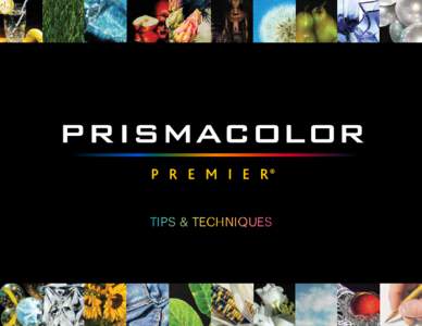 tips & techniques  To unlock the true potential of the colored pencil medium, artists can use the combination of Prismacolor Premier® Soft Core colored pencils, Prismacolor Premier® Verithin® colored pencils, and Pri