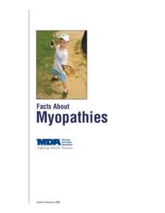 Facts About  Myopathies Updated December 2009