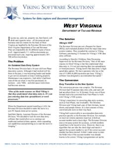 West Virginia Department of Tax and Revenue